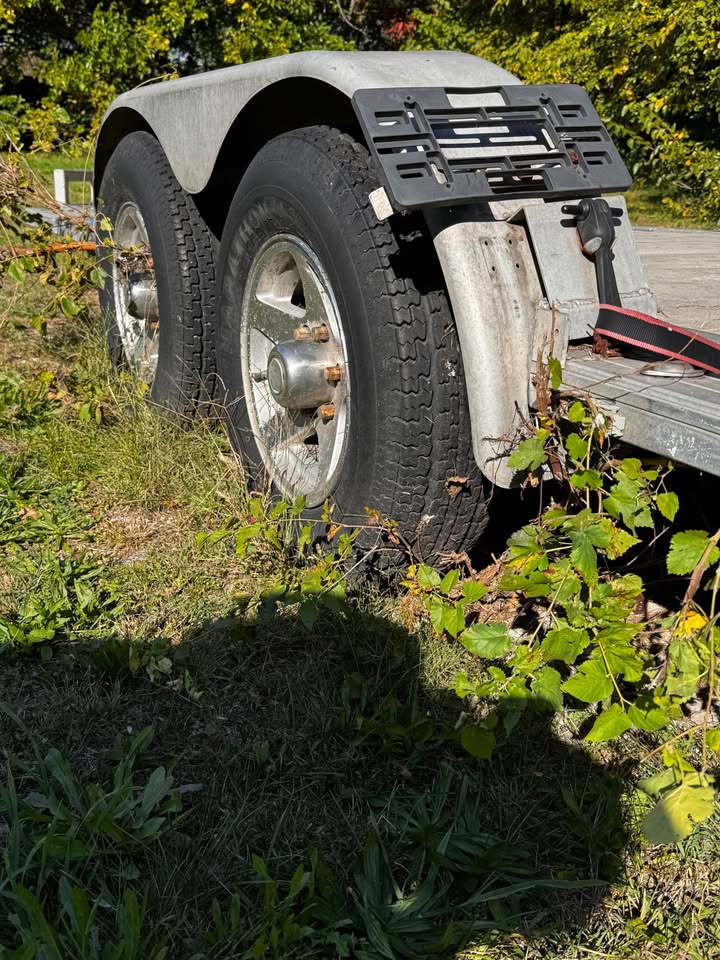 2008 Alum-Line car hauler trailer, winch, photo 8