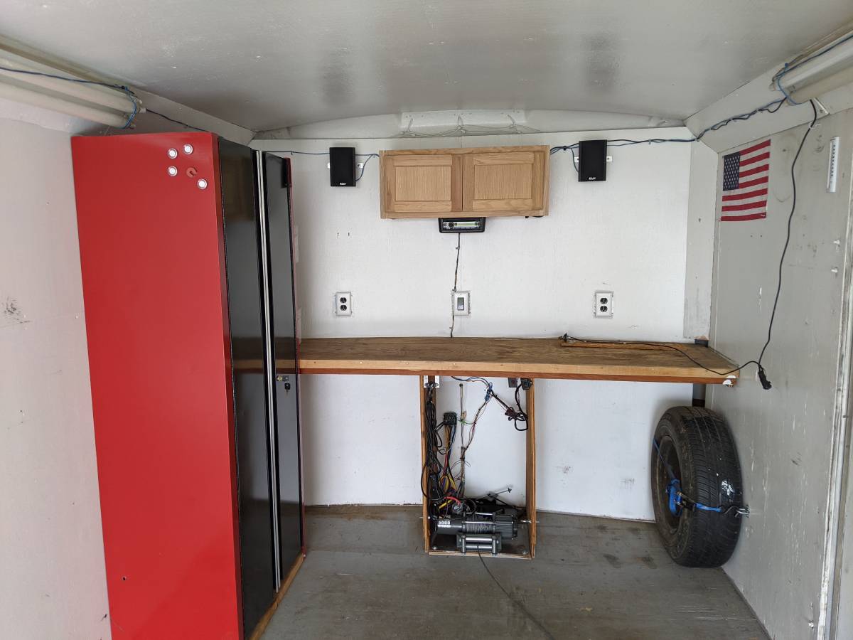 $$ reduced - 24' race car trailer, photo 5