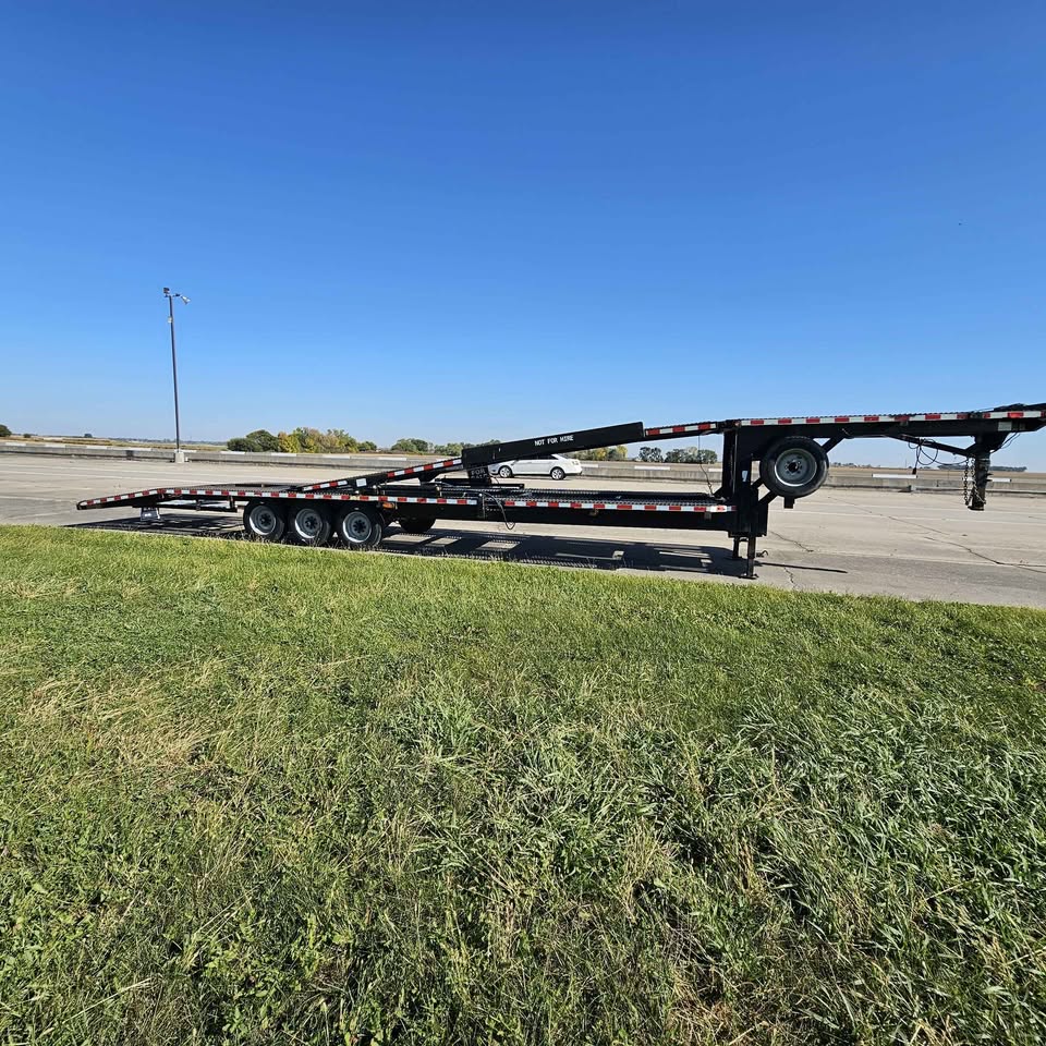 2017 Kaufman Take 4 stacker wedge car trailer, photo 12