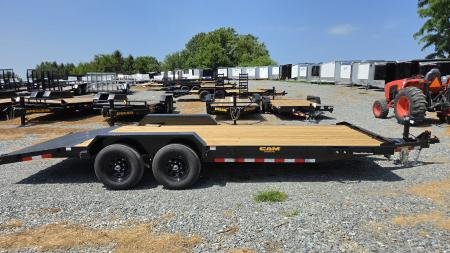2026 CAM Superline 7x20 wood deck car hauler, 10K, photo 6