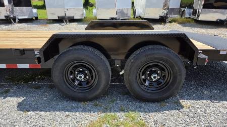 2026 CAM Superline 7x20 wood deck car hauler, 10K, photo 9