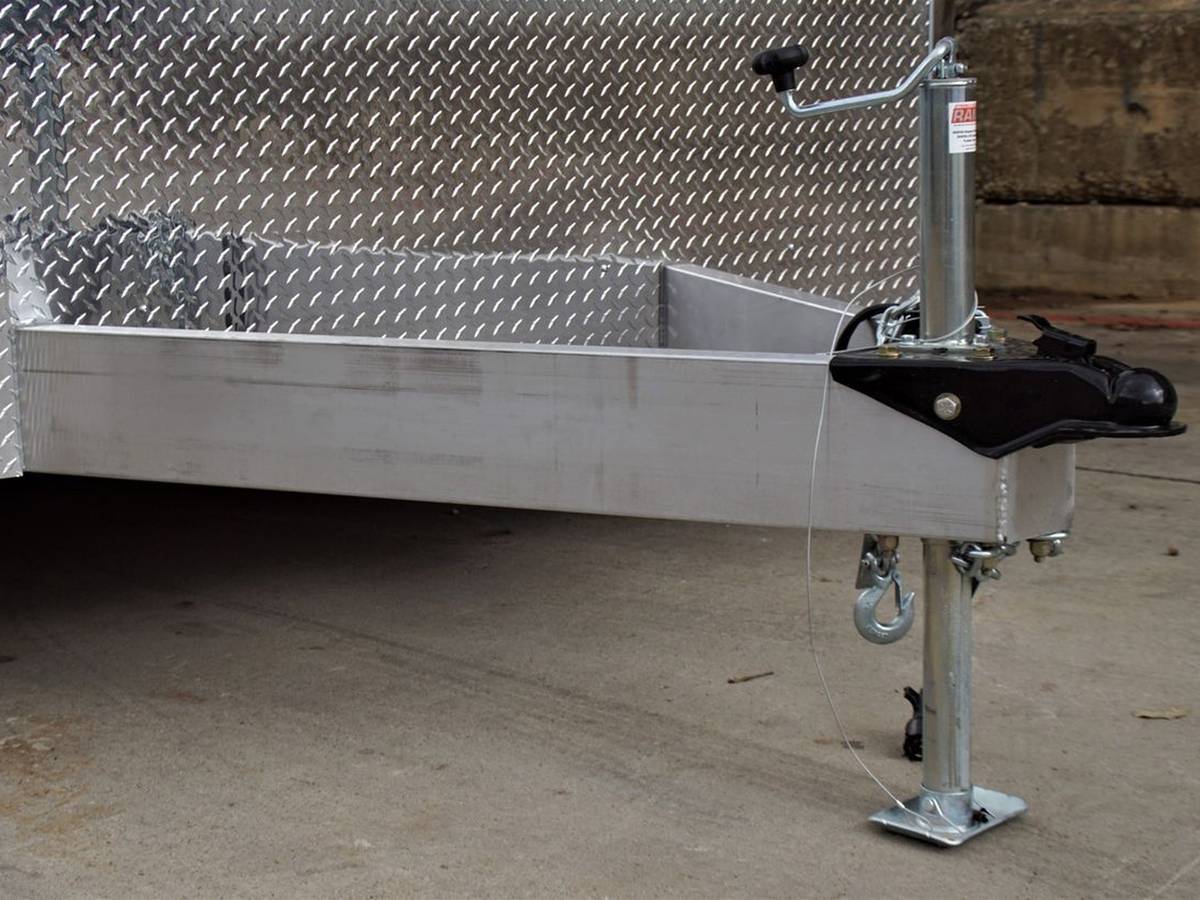 2022 ATC 24' Raven Base Aluminum Car Hauler Trailer, photo 9