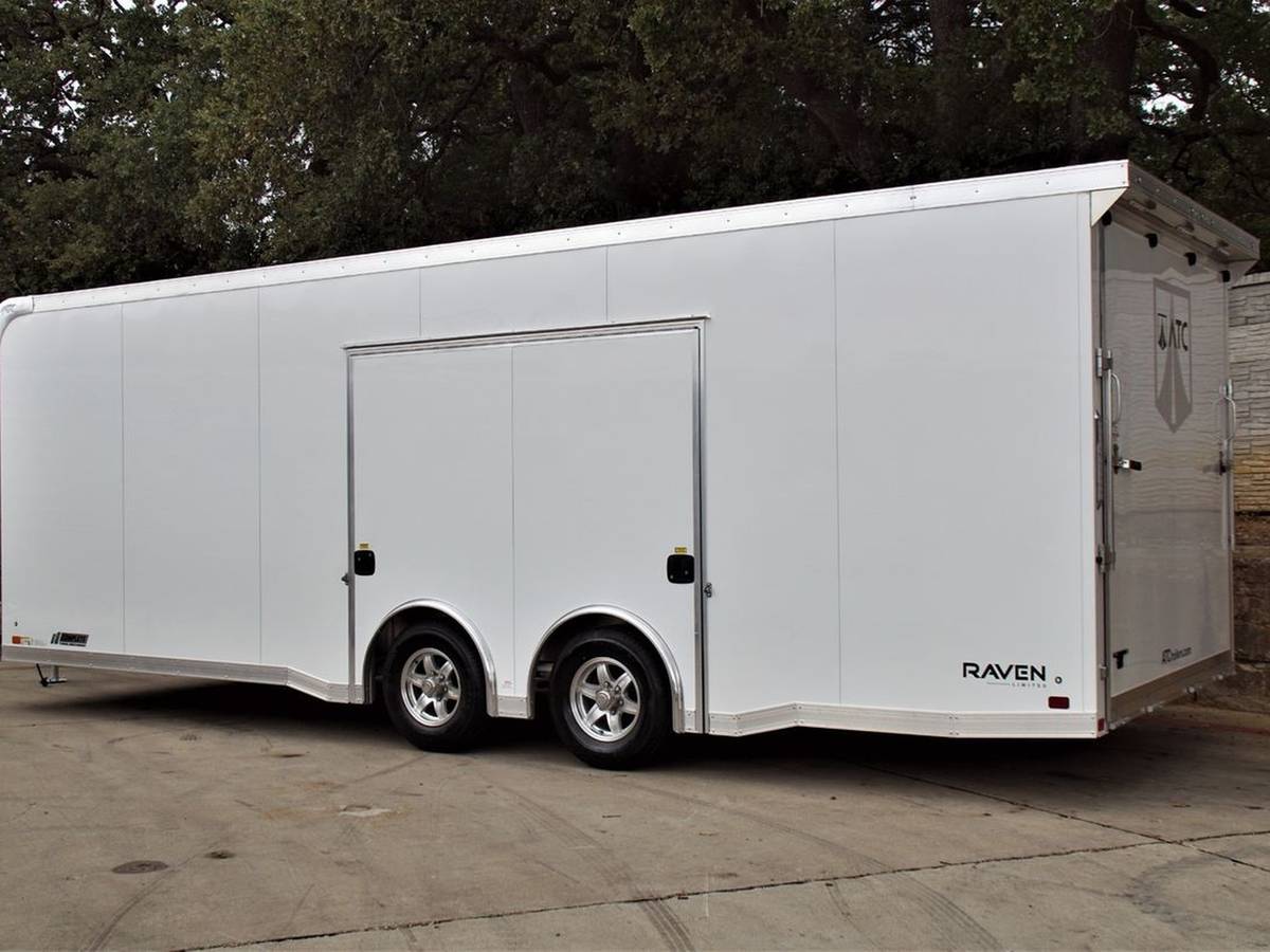 2022 ATC 24' Raven Base Aluminum Car Hauler Trailer, photo 10