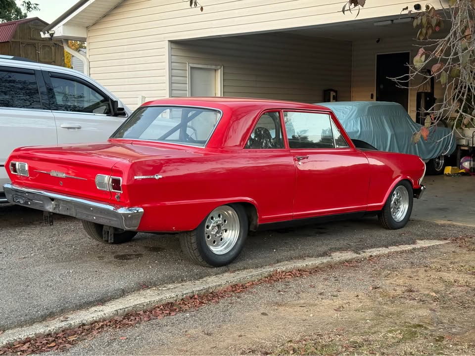 1965 Chevrolet Chevy II Nova drag car, roller, no engine, photo 5