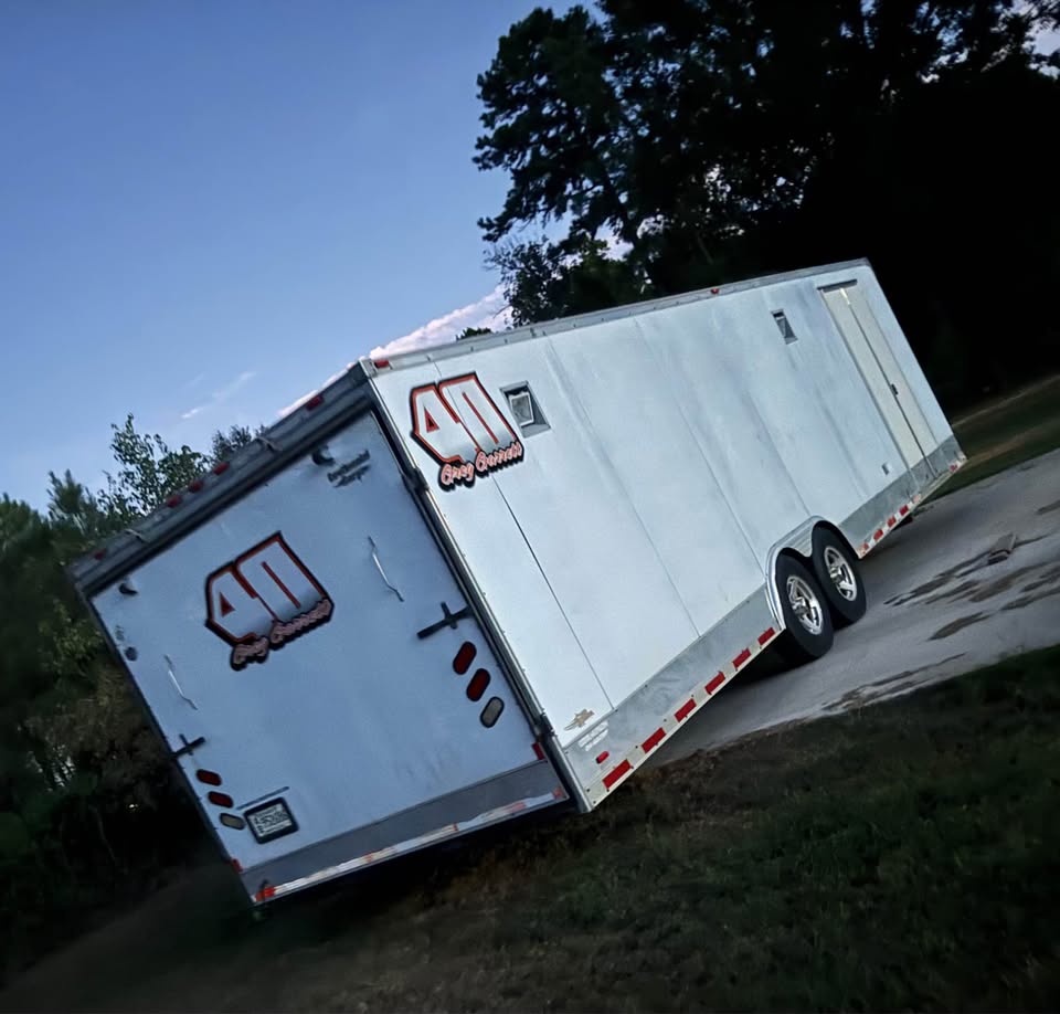 28 ft race car trailer, photo 5