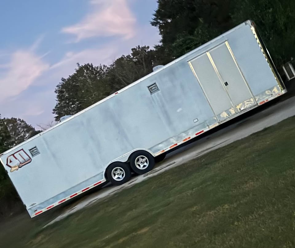 28 ft race car trailer, photo 7