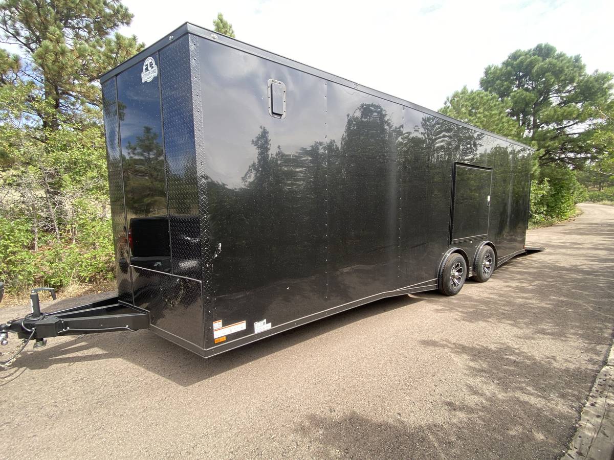 2026 24' car hauler trailer, photo 3