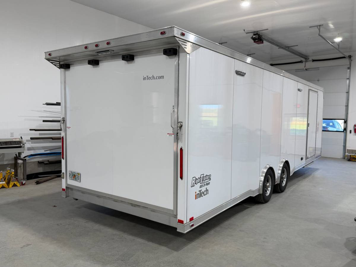 2024 inTech iCon series 8.5'X28' Tag Race/Car Trailer, photo 2