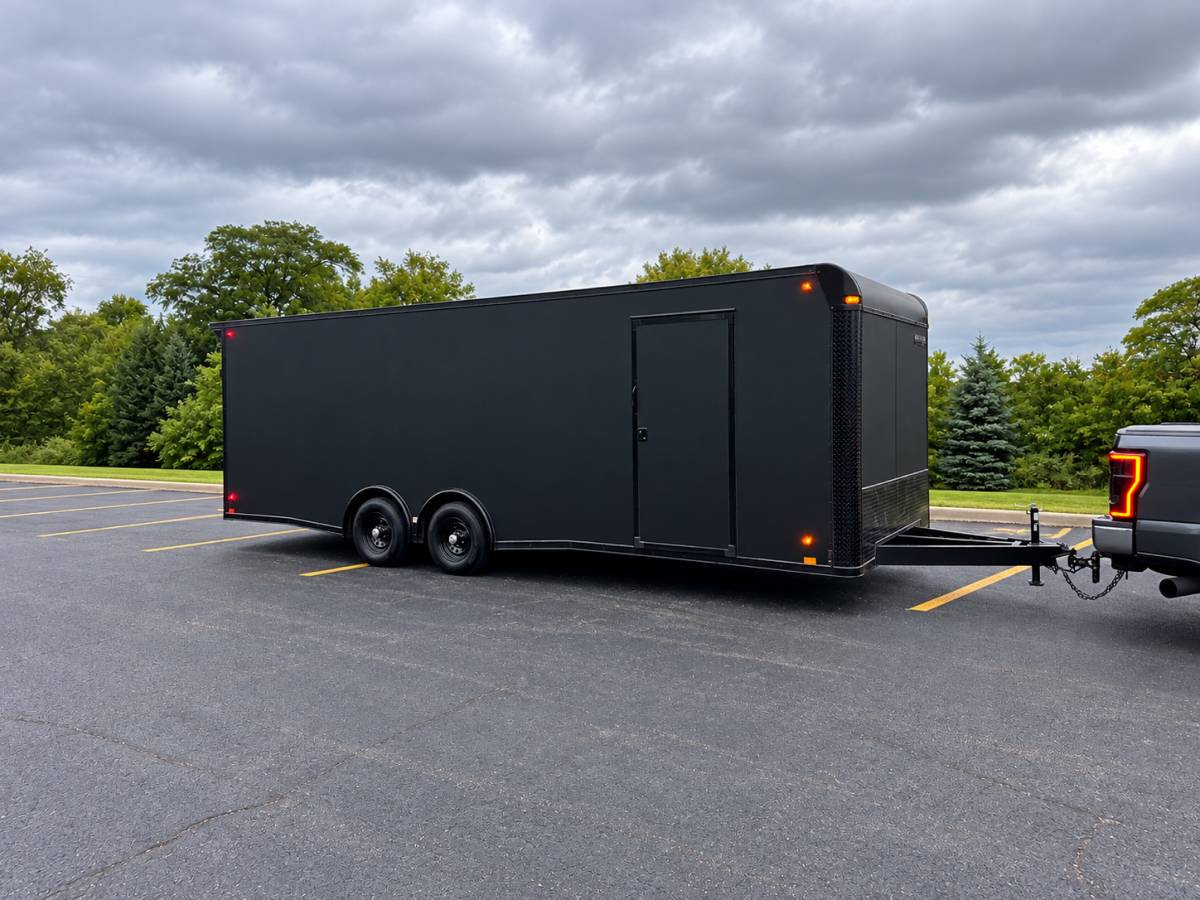 Discovery 8.5x24ft x 7Ft Tall-Enclosed Trailer, photo 2