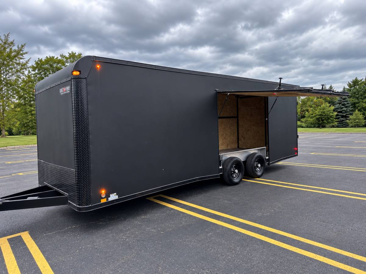 Discovery 8.5x24ft x 7Ft Tall-Enclosed Trailer, photo 3
