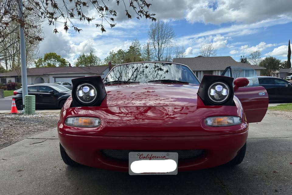 1993 Mazda MX-5 Miata, manual, needs alternator, clean title, photo 7