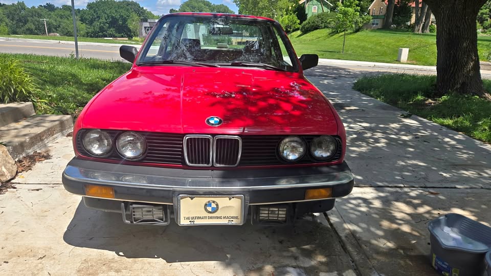 1987 BMW 325, runs and drives, needs ball joints and tires