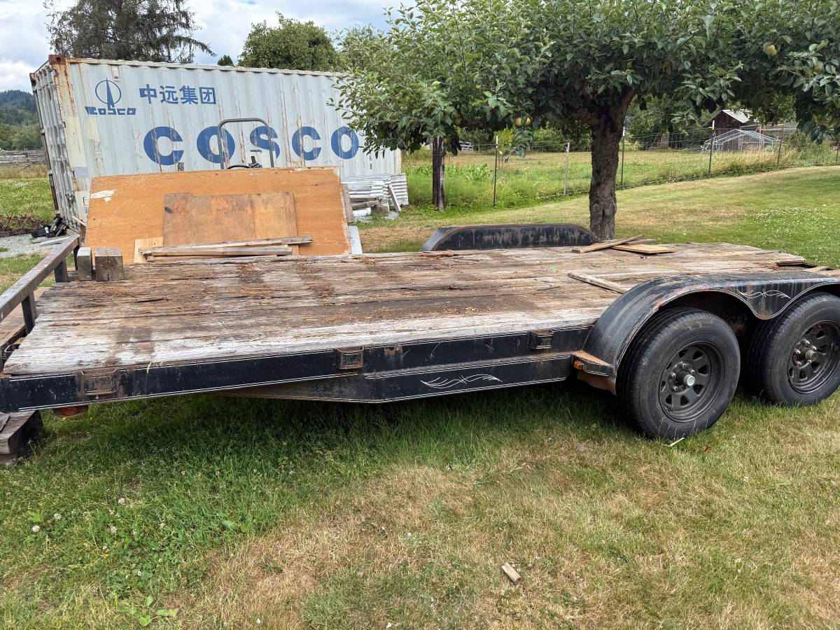 18’ car trailer, photo 2