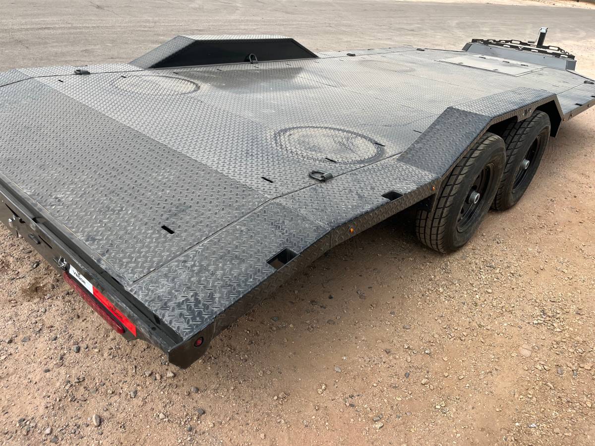 2016 car hauler drive over fenders 102”x18’, photo 4