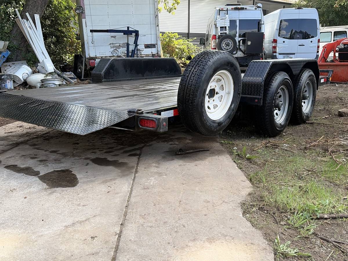 2020 Eagle 7x16 10K Tilt Bed Equipment / Car Hauler Trailer, photo 4