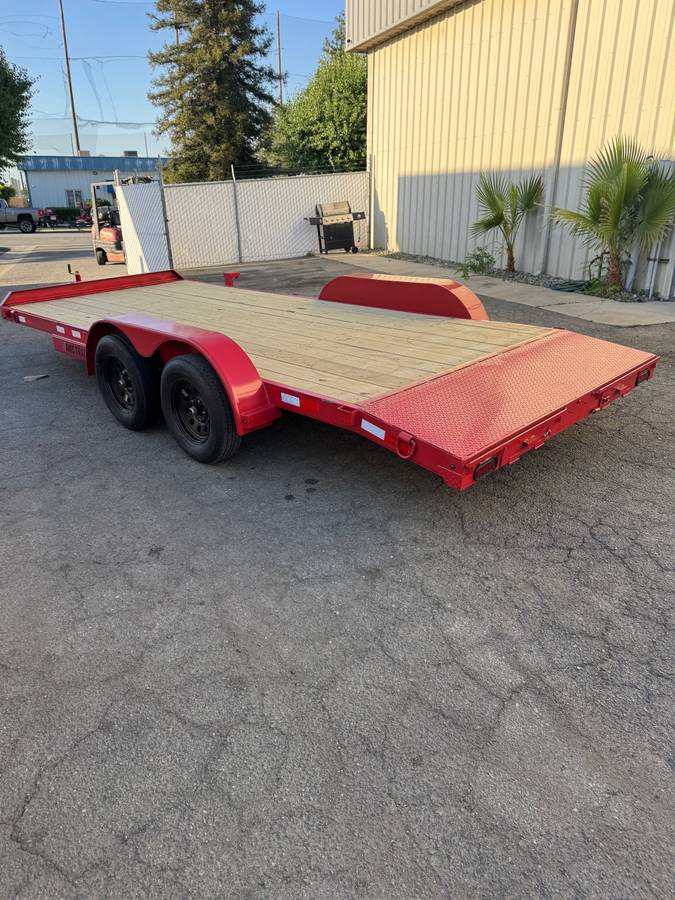 Car hauler trailer, photo 2