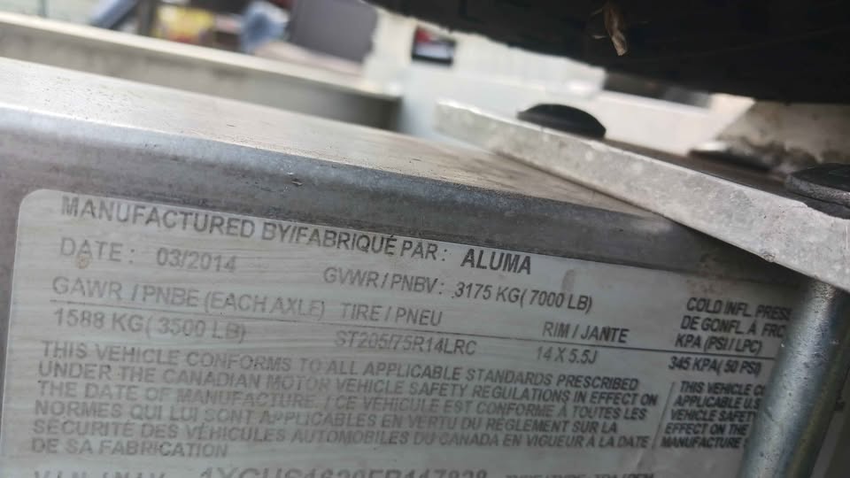 16' Aluma car hauler "ALL ALUMINUM" tandem axle trailer, photo 7