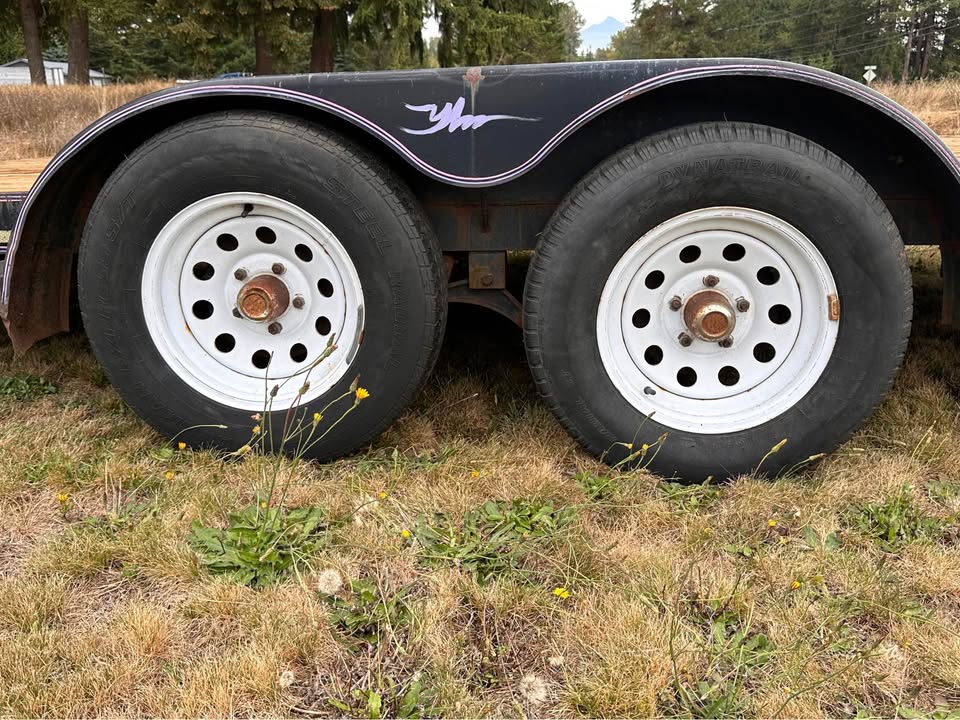 2001 Flatbed car hauler 16 ft, photo 6