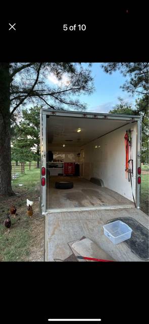 24' Exodus Enclosed car trailer by Hamlet Mfg, photo 3