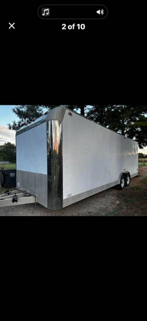 24' Exodus Enclosed car trailer by Hamlet Mfg, photo 4