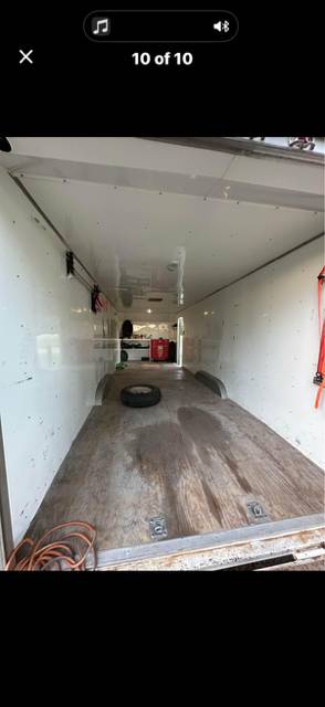 24' Exodus Enclosed car trailer by Hamlet Mfg, photo 7