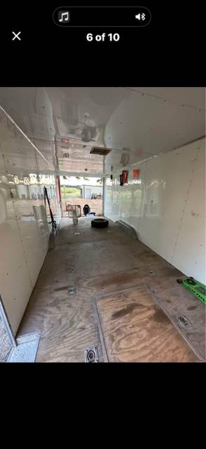 24' Exodus Enclosed car trailer by Hamlet Mfg, photo 9