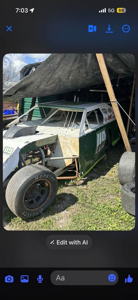 Dirt track car, Master-built rear, Sigler front, photo 2