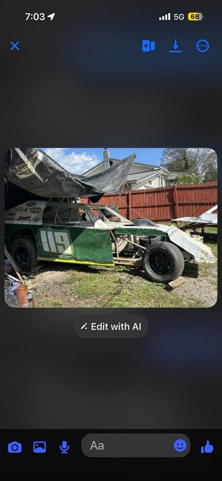 Dirt track car, Master-built rear, Sigler front, photo 4