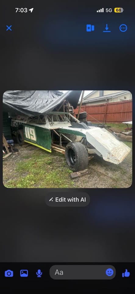 Dirt track car, Master-built rear, Sigler front, photo 5
