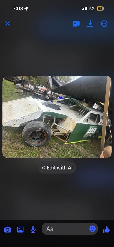 Dirt track car, Master-built rear, Sigler front, photo 6