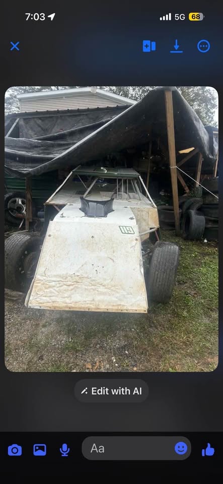 Dirt track car, Master-built rear, Sigler front, photo 7