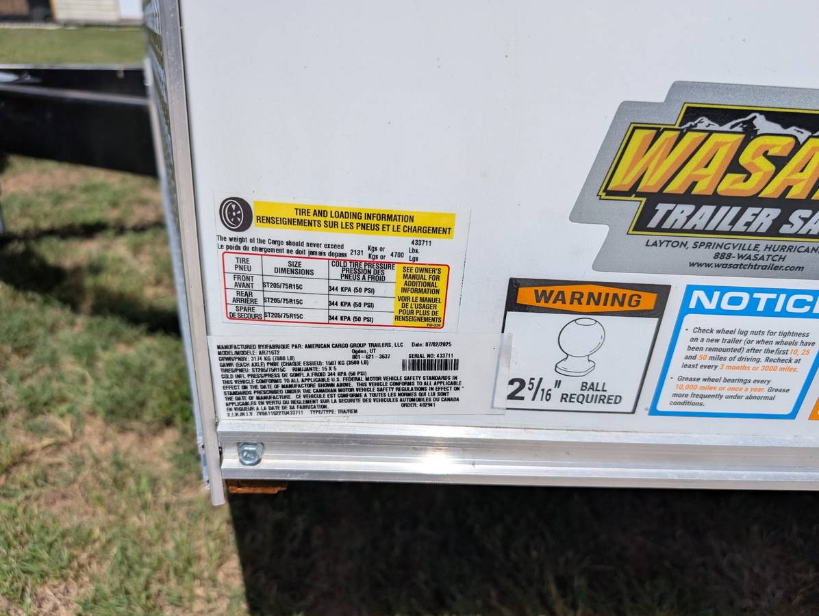 2026 AMERICAN HAULER/HALMARK TRAILER, photo 5
