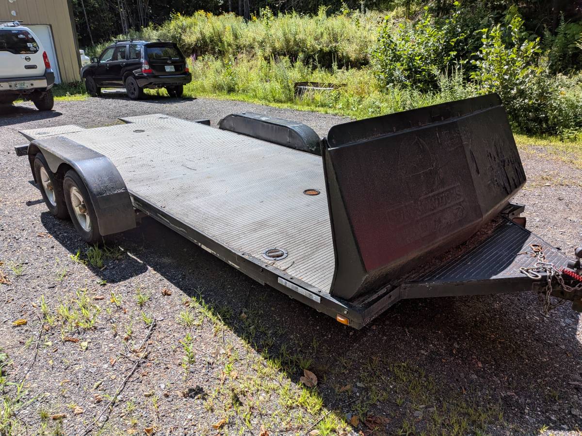Aluminum deck tilt car trailer, photo 5