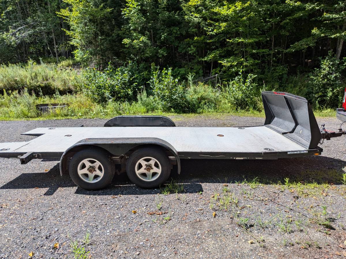 Aluminum deck tilt car trailer, photo 6
