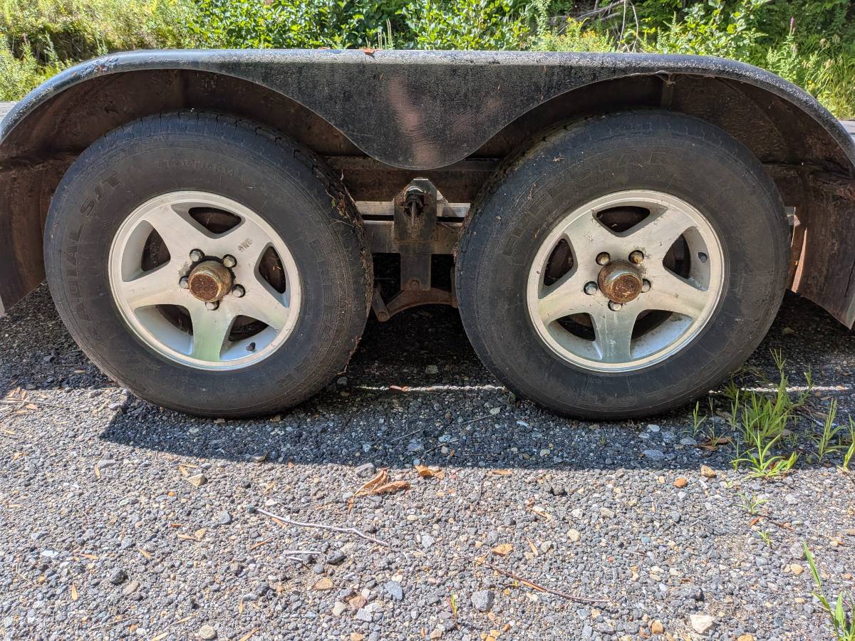 Aluminum deck tilt car trailer, photo 7