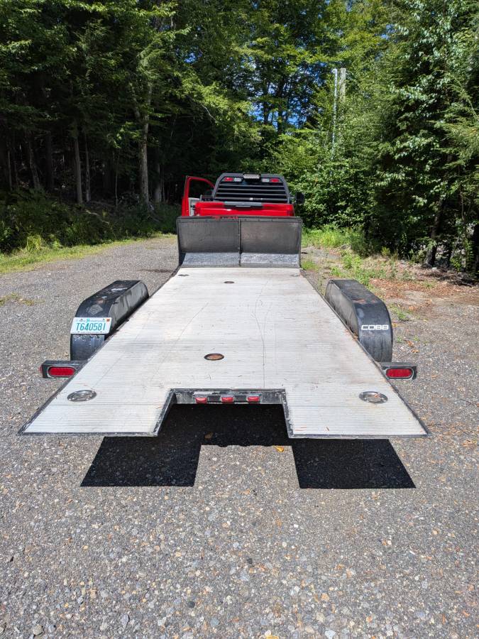 Aluminum deck tilt car trailer, photo 8
