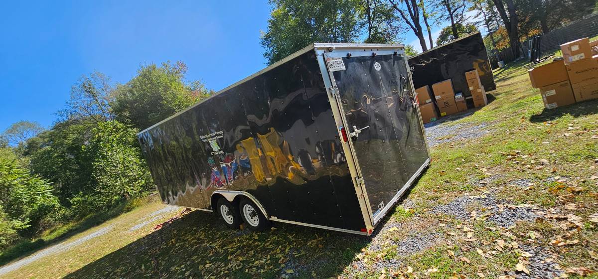 2022 ENCLOSED CARGO TRAILER 8.5x24x8 – TALL BOY EXTRA HEIGHT + NEW WIR, photo 5