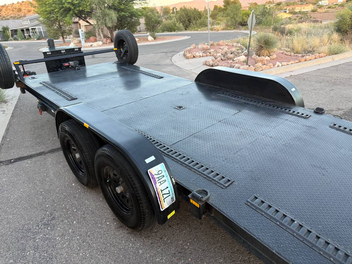heavy duty car hauler trailer 6 lug, photo 2