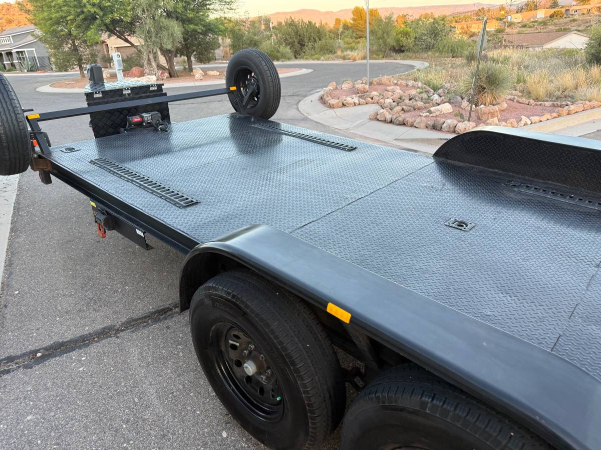 heavy duty car hauler trailer 6 lug, photo 3