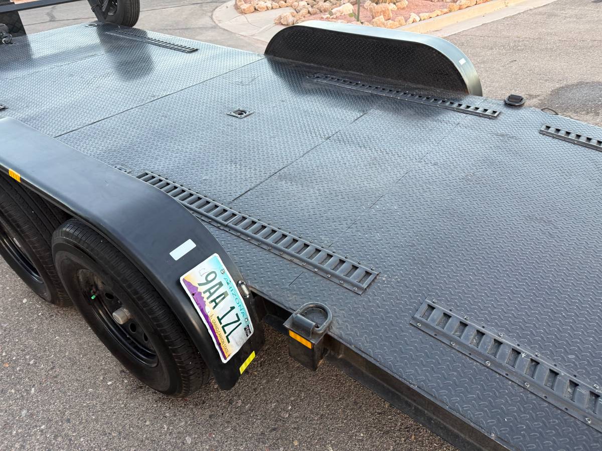heavy duty car hauler trailer 6 lug, photo 4