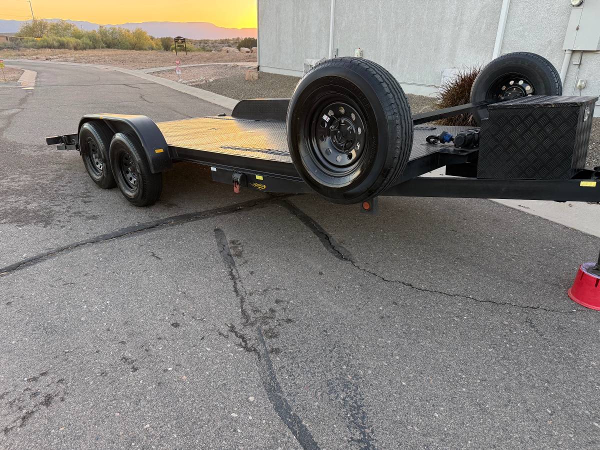 heavy duty car hauler trailer 6 lug, photo 12