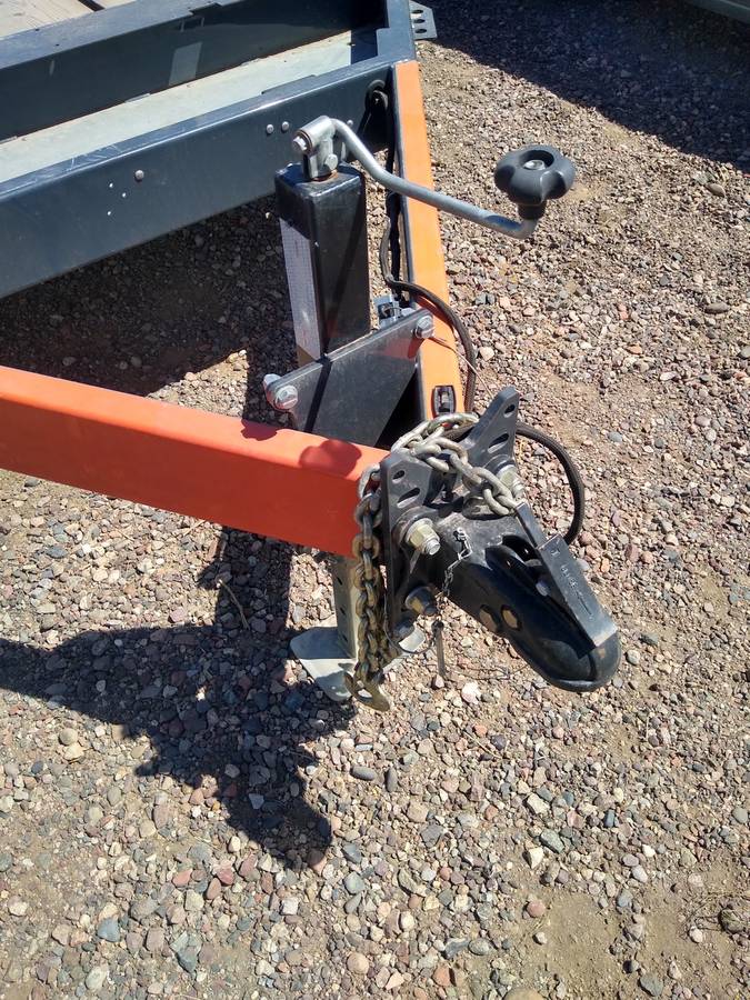2023 Brandt UBE518 Equipment Trailer — 16' + Dovetail, 9,900 lb GVWR, photo 4