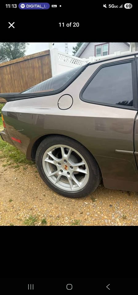 1983 Porsche 944, 5-speed, runs well, former salvage title, photo 3