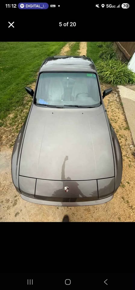 1983 Porsche 944, 5-speed, runs well, former salvage title, photo 5
