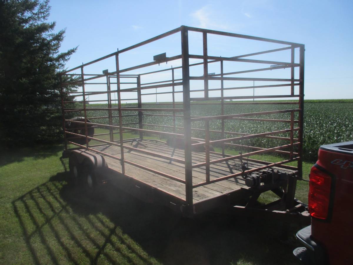 1991 DCT 16' Car Trailer w. Warn Winch, photo 3