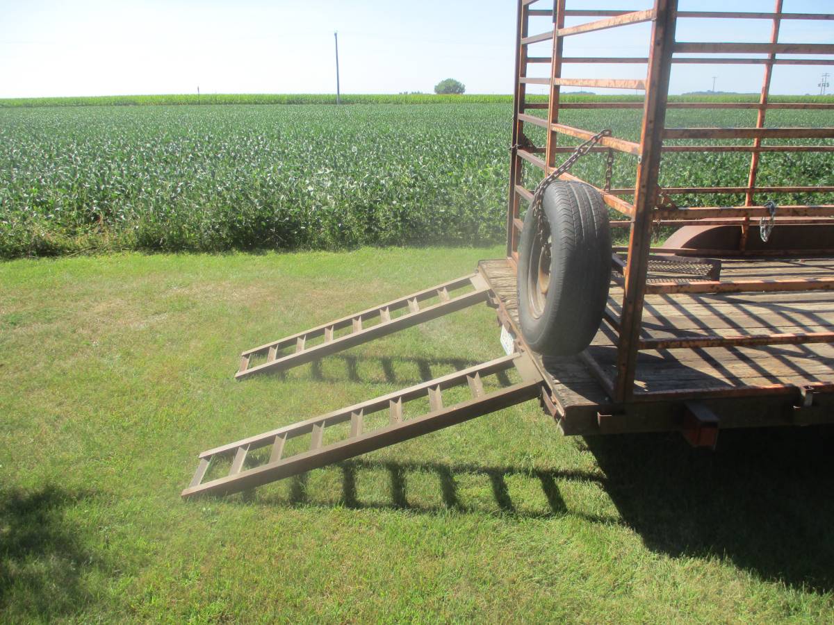 1991 DCT 16' Car Trailer w. Warn Winch, photo 5