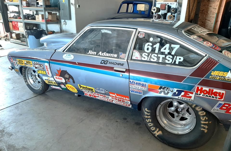 1972 Chevrolet Vega drag car, 509 big block, NHRA recertified, photo 2