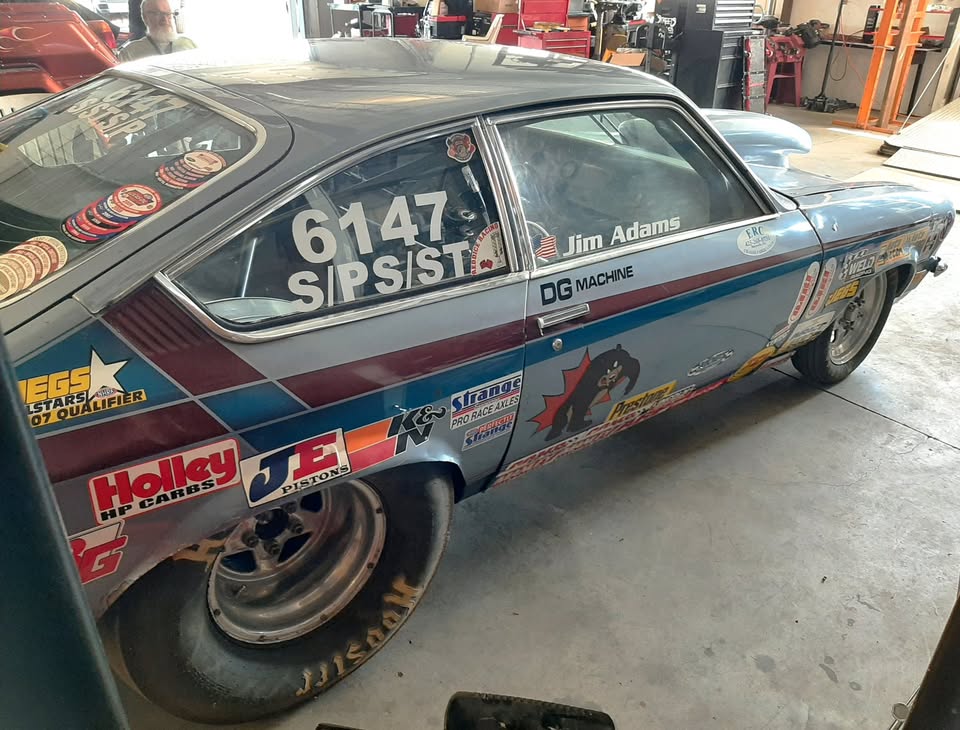 1972 Chevrolet Vega drag car, 509 big block, NHRA recertified, photo 4