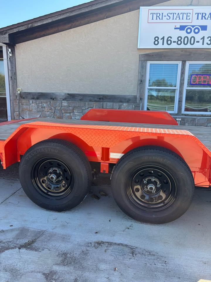 2026 Rice 82 in x 18 ft car hauler, 7K GVWR, photo 8