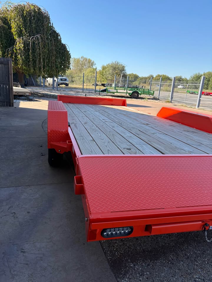 2026 Rice 82 in x 18 ft car hauler, 7K GVWR, photo 15